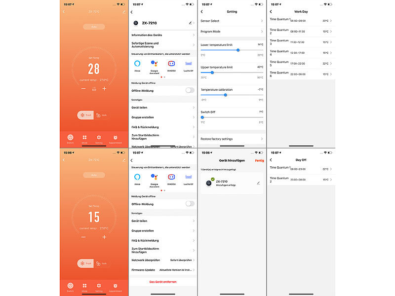 ; WLAN-Raumthermostate WLAN-Raumthermostate WLAN-Raumthermostate WLAN-Raumthermostate 