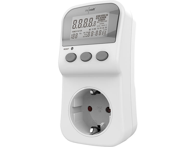 revolt Digitales Steckdosen-Thermostat, Versandrückläufer