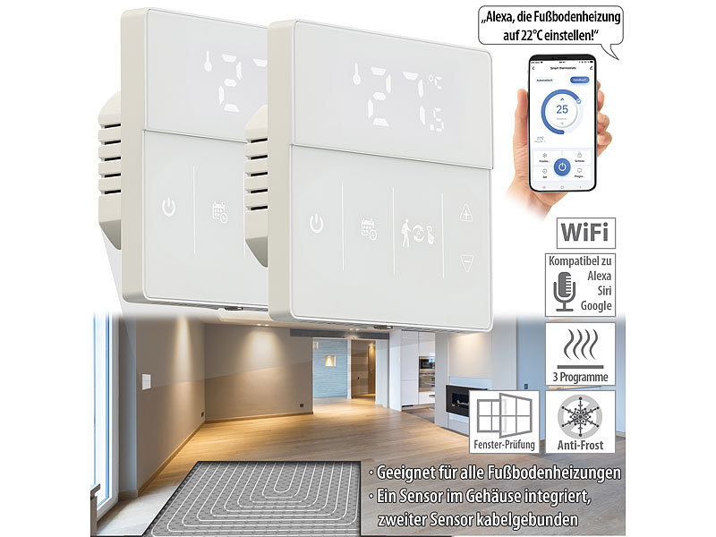 ; Programmierbare Heizkörperthermostate mit Bluetooth Programmierbare Heizkörperthermostate mit Bluetooth 