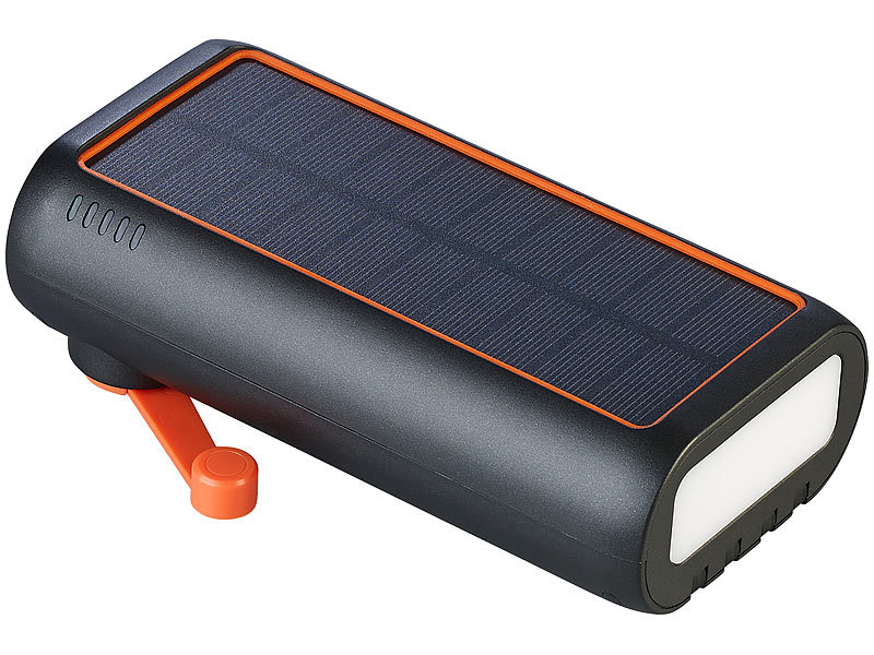 ; USB-Solar-Powerbanks, 2in1-Hochleistungsakkus & Solar-Konverter mit modifizierter Sinuswelle USB-Solar-Powerbanks, 2in1-Hochleistungsakkus & Solar-Konverter mit modifizierter Sinuswelle 