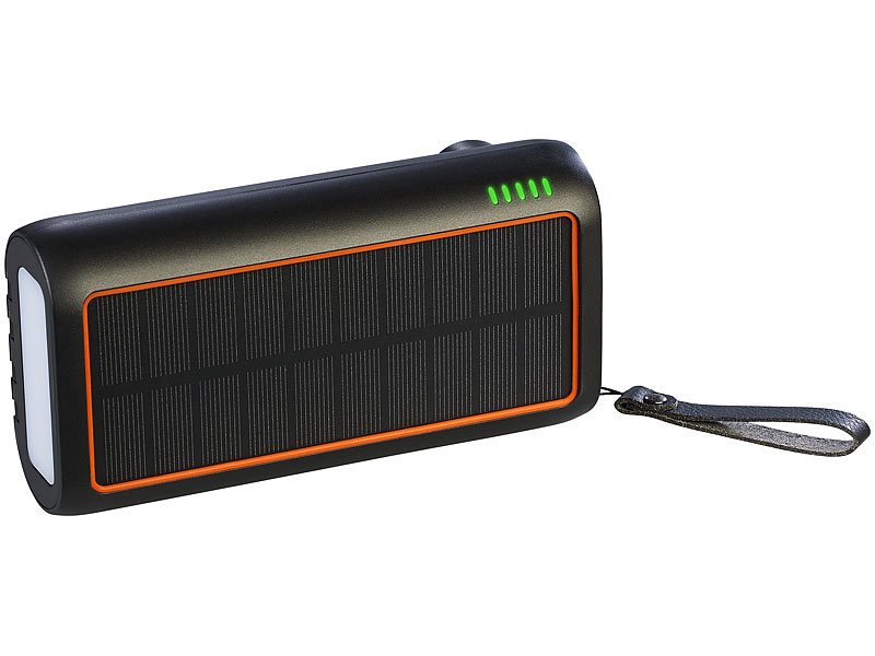 ; USB-Solar-Powerbanks, 2in1-Hochleistungsakkus & Solar-Konverter mit modifizierter Sinuswelle USB-Solar-Powerbanks, 2in1-Hochleistungsakkus & Solar-Konverter mit modifizierter Sinuswelle 