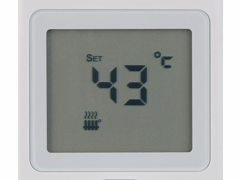 Thermostat Funk Set mit Steckdose - Funk-Steckdose mit Temperatur