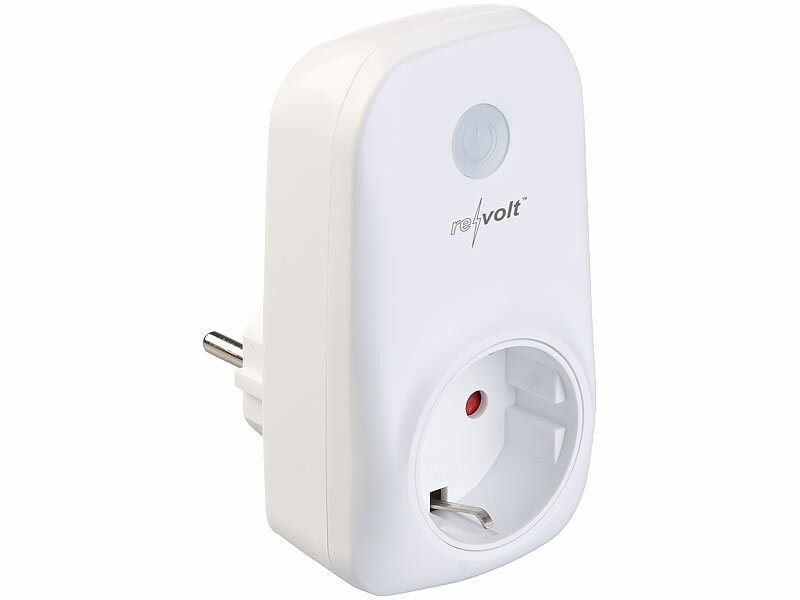 revolt Temperaturschalter: Steckdosen-Thermostat mit mobiler Steuereinheit  für Heiz- & Klimagerät (Funk Thermostat Steckdose)