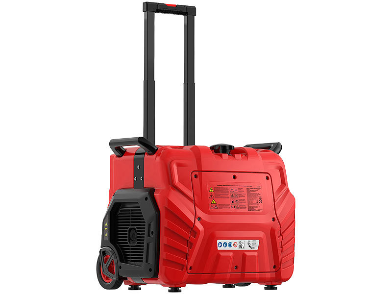 revolt Benzin-Inverter-Generator BIG-265, 4.000 Watt, 2x 230 V, 1x