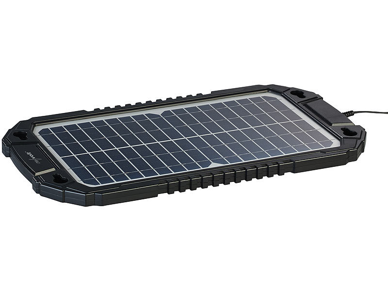  Solar-Ladegerät für Auto-Batterien, 12 Volt, 2,4 Watt