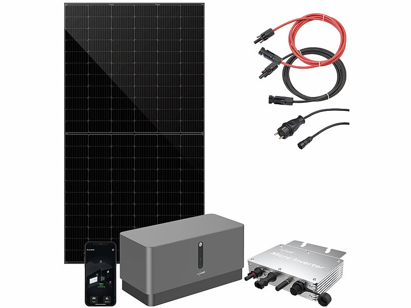 ; WLAN-Mikroinverter für Solarmodule mit MPPT und App WLAN-Mikroinverter für Solarmodule mit MPPT und App 