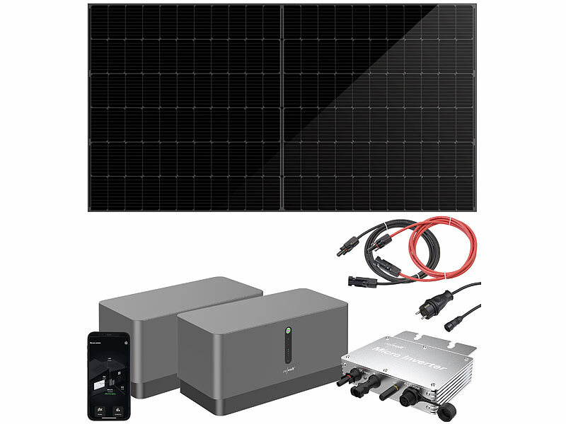 ; WLAN-Mikroinverter für Solarmodule mit MPPT und App WLAN-Mikroinverter für Solarmodule mit MPPT und App 